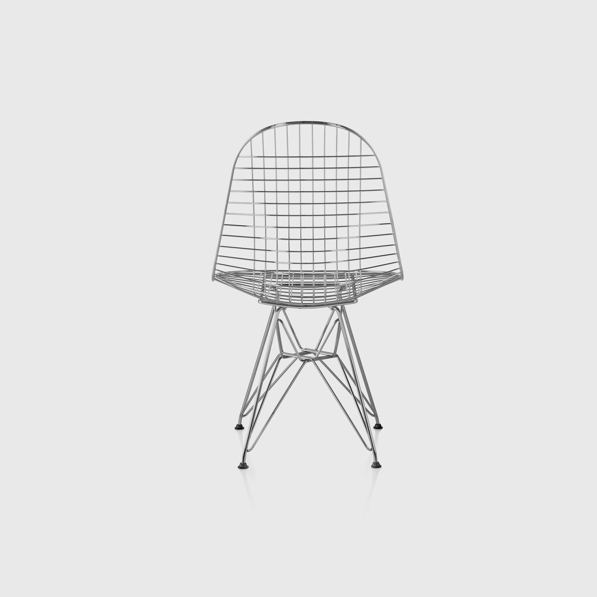 Eames Wire Chair, Wire Base, Chrome