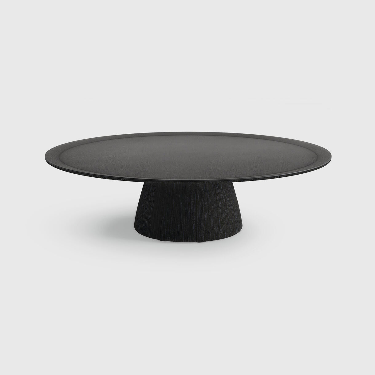 Foster 620 T3 Coffee Table, Burned Oak & Matte Black
