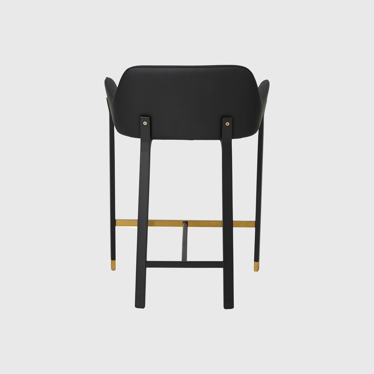 Blink Stool, Counter, Bellagio Leather - Black 7925