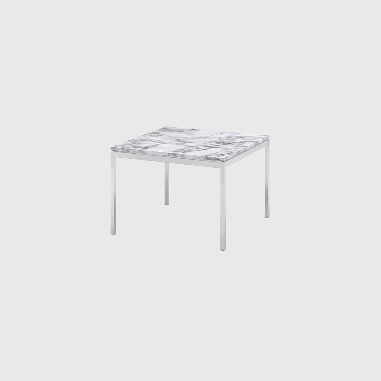 Florence Knoll Coffee Table, Square, Arabescato, 600