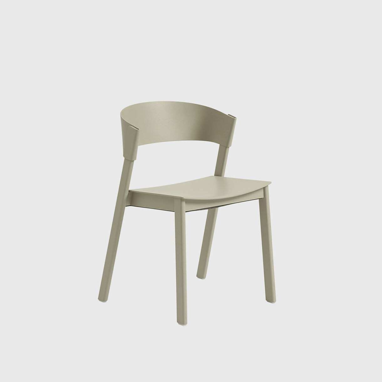 Cover Side Chair, Dark Beige
