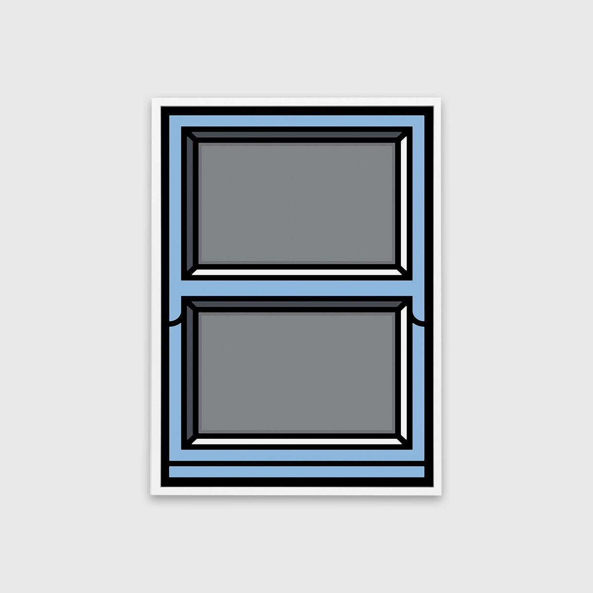 Window 3, White Frame