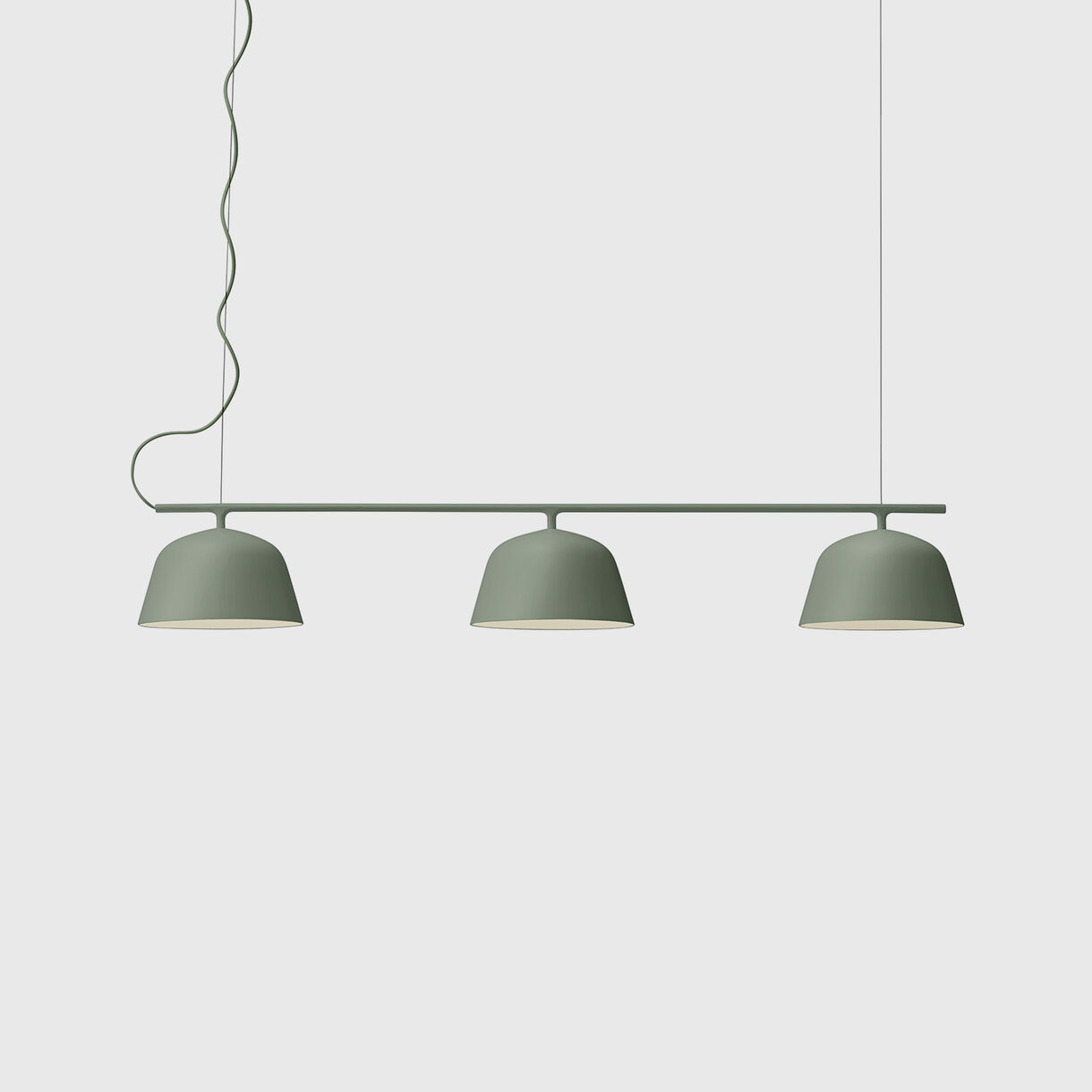 Ambit Rail Lamp, Dusty Green