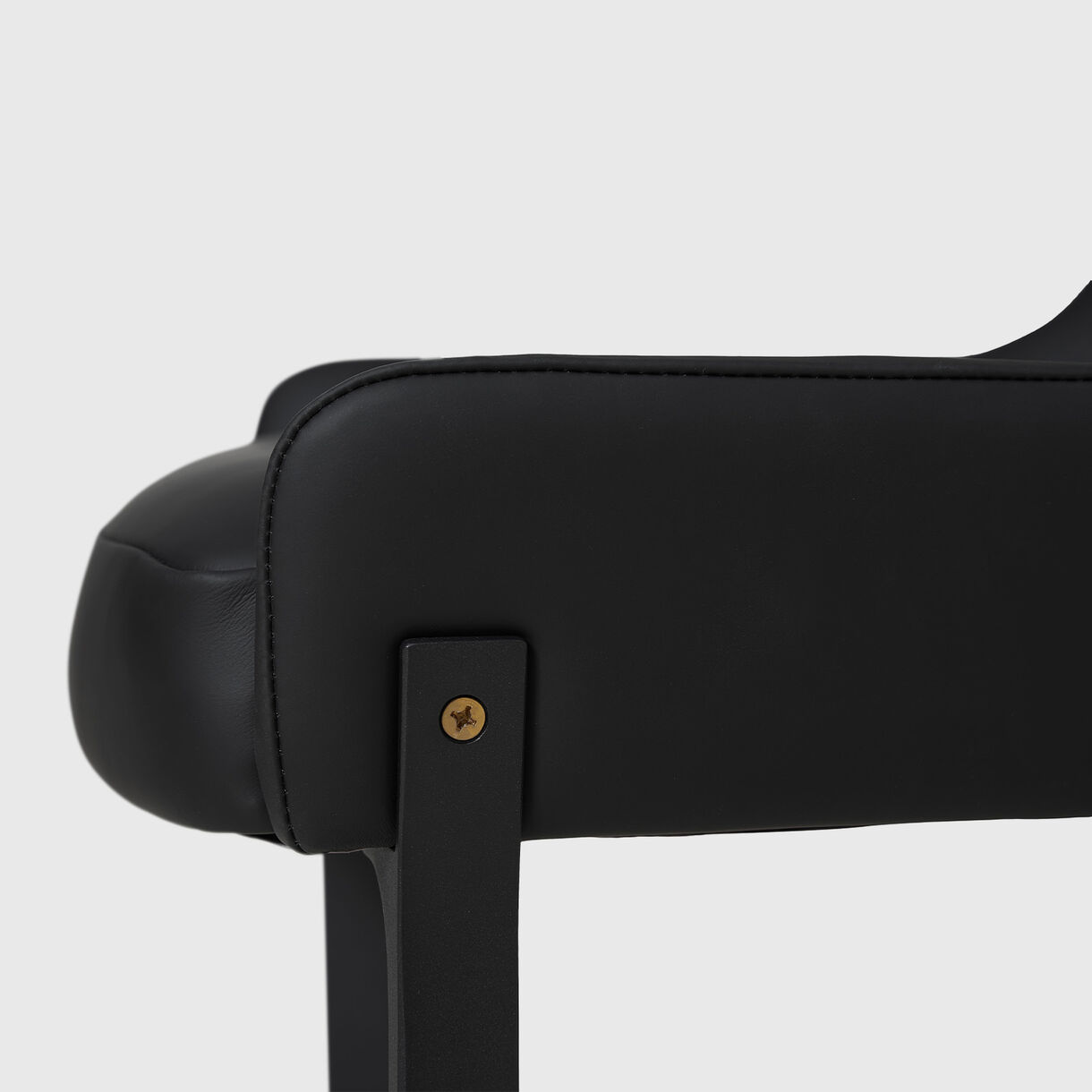 Blink Dining Chair, Bellagio Leather - Black