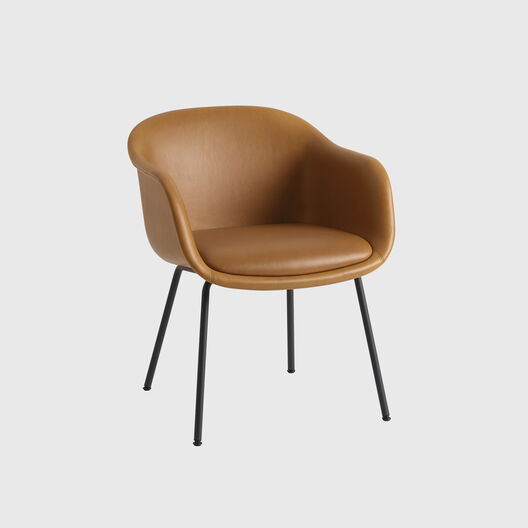 Fiber Conference Armchair, Tube Base