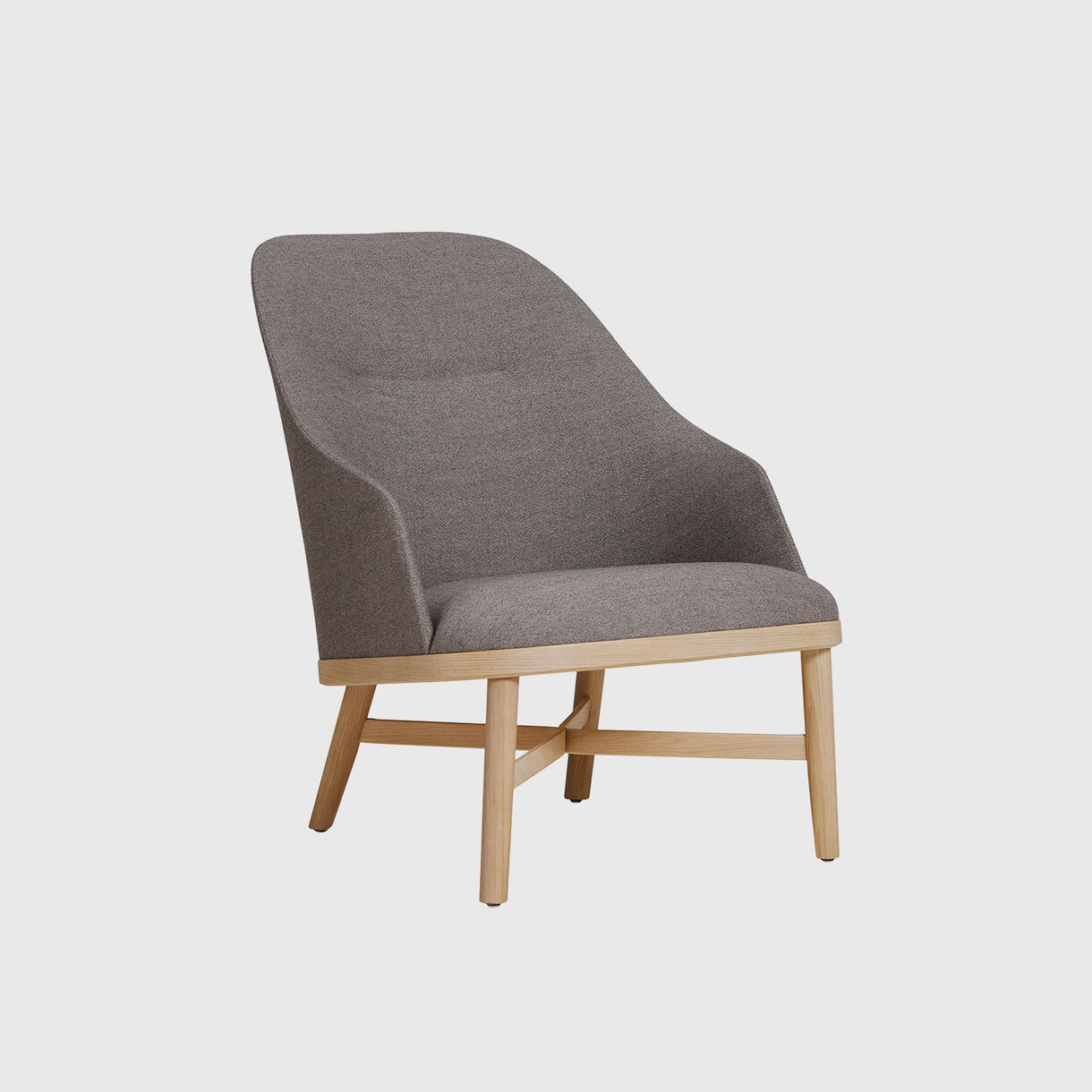 Bund Lounge Chair, Natural Oak