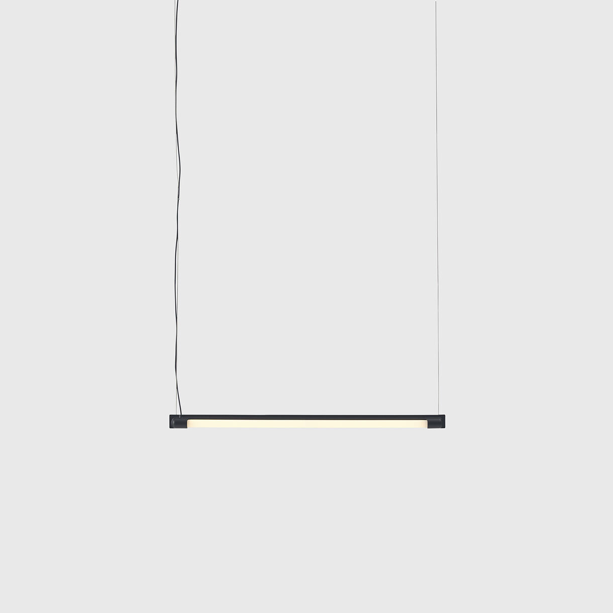 Fine Suspension Lamp, 600mm, Black