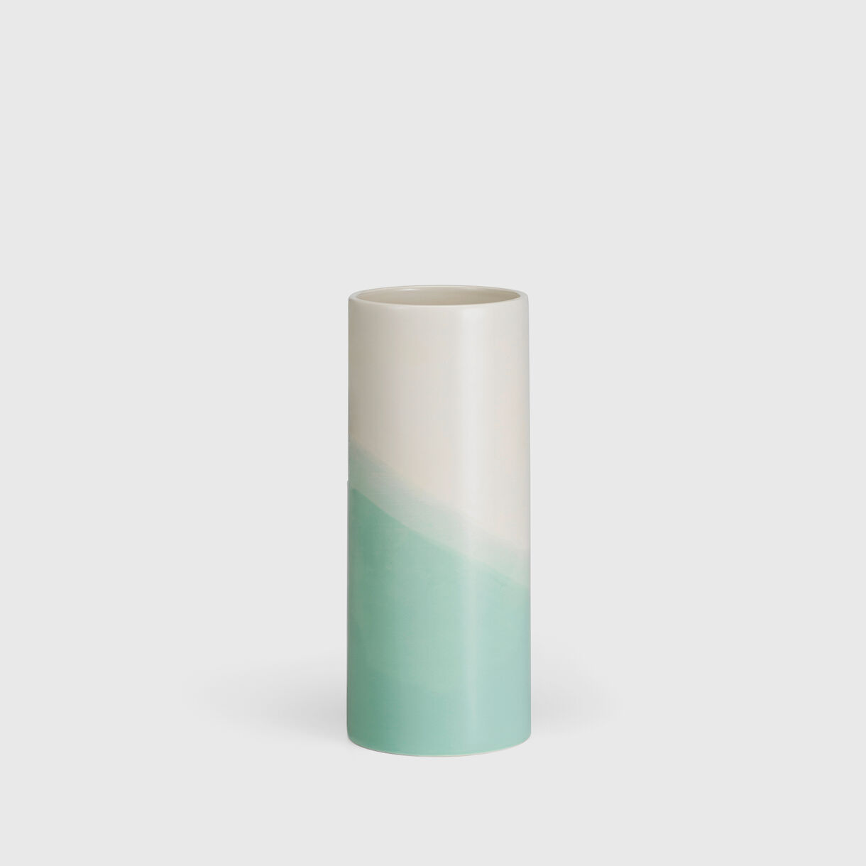 Herringbone Vase Plain, Mint