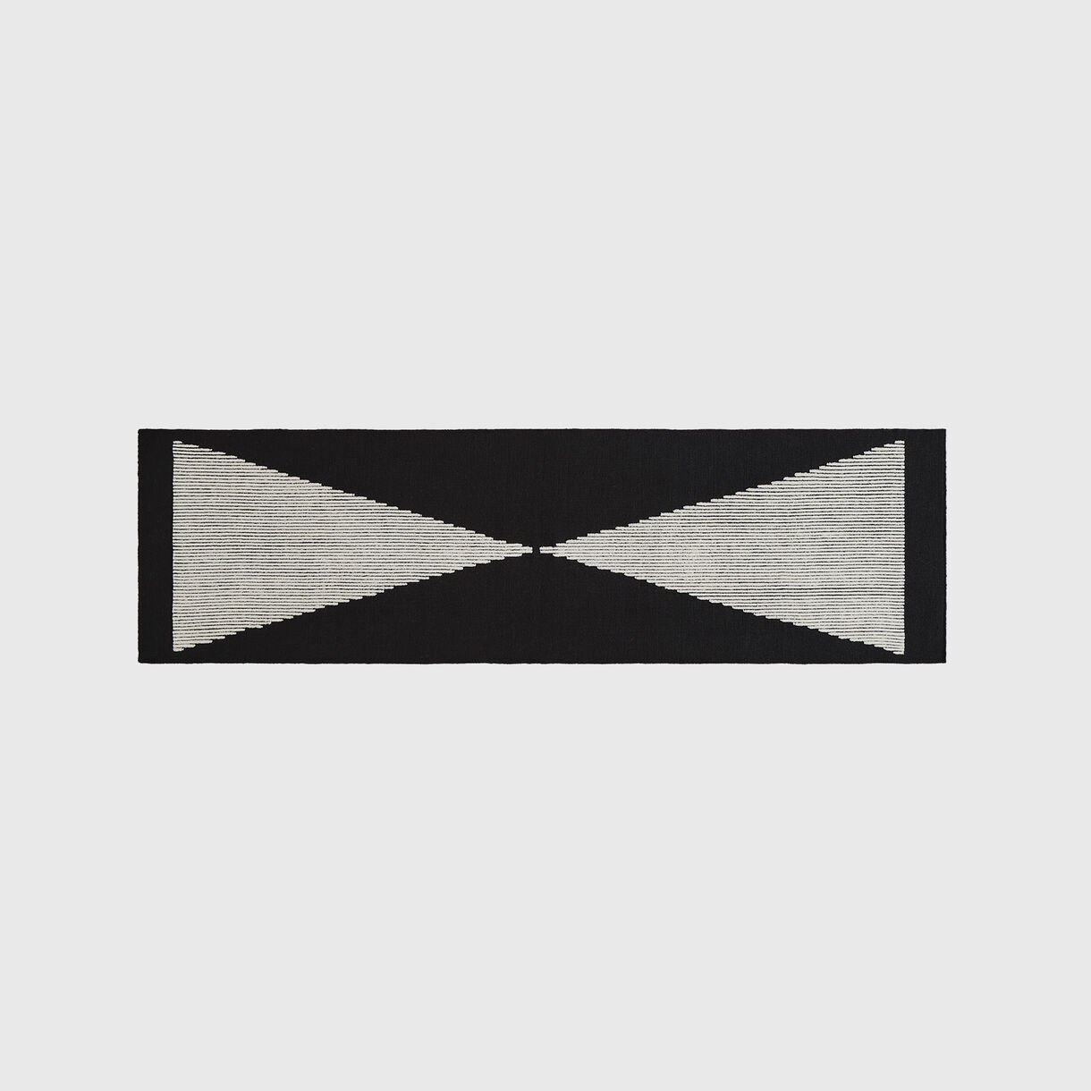 Wedge Rug, Black