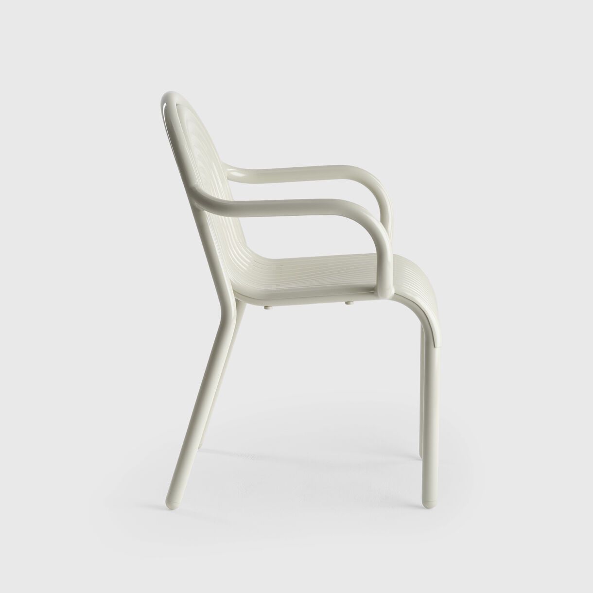 Groove Armchair, Putty