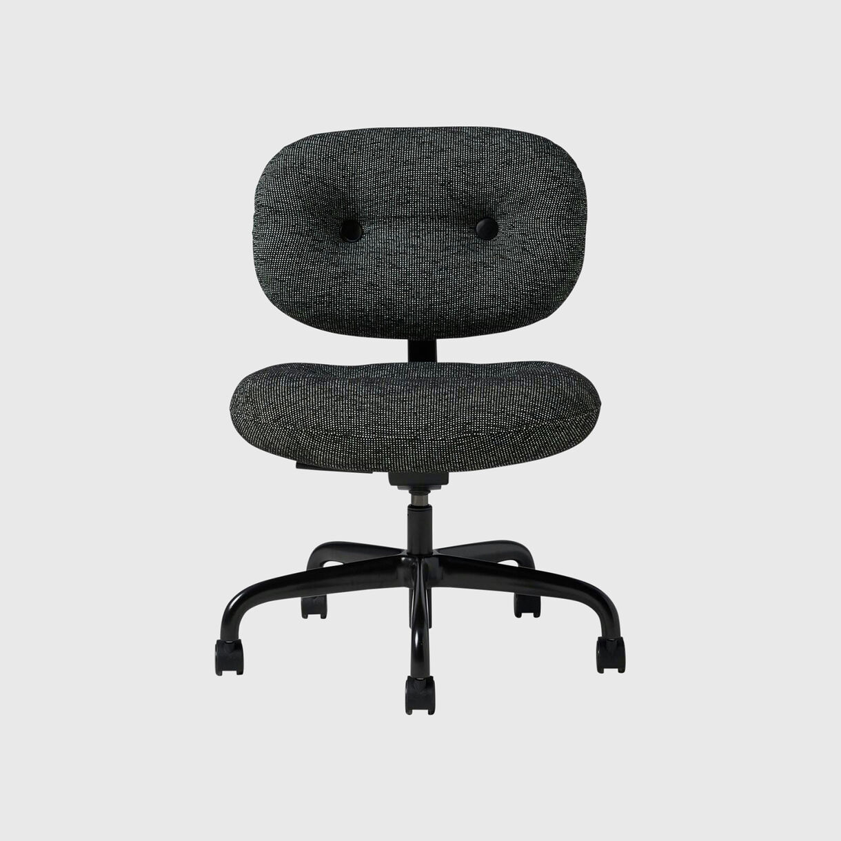 Morrison Hannah Task Chair, Black White Prestini