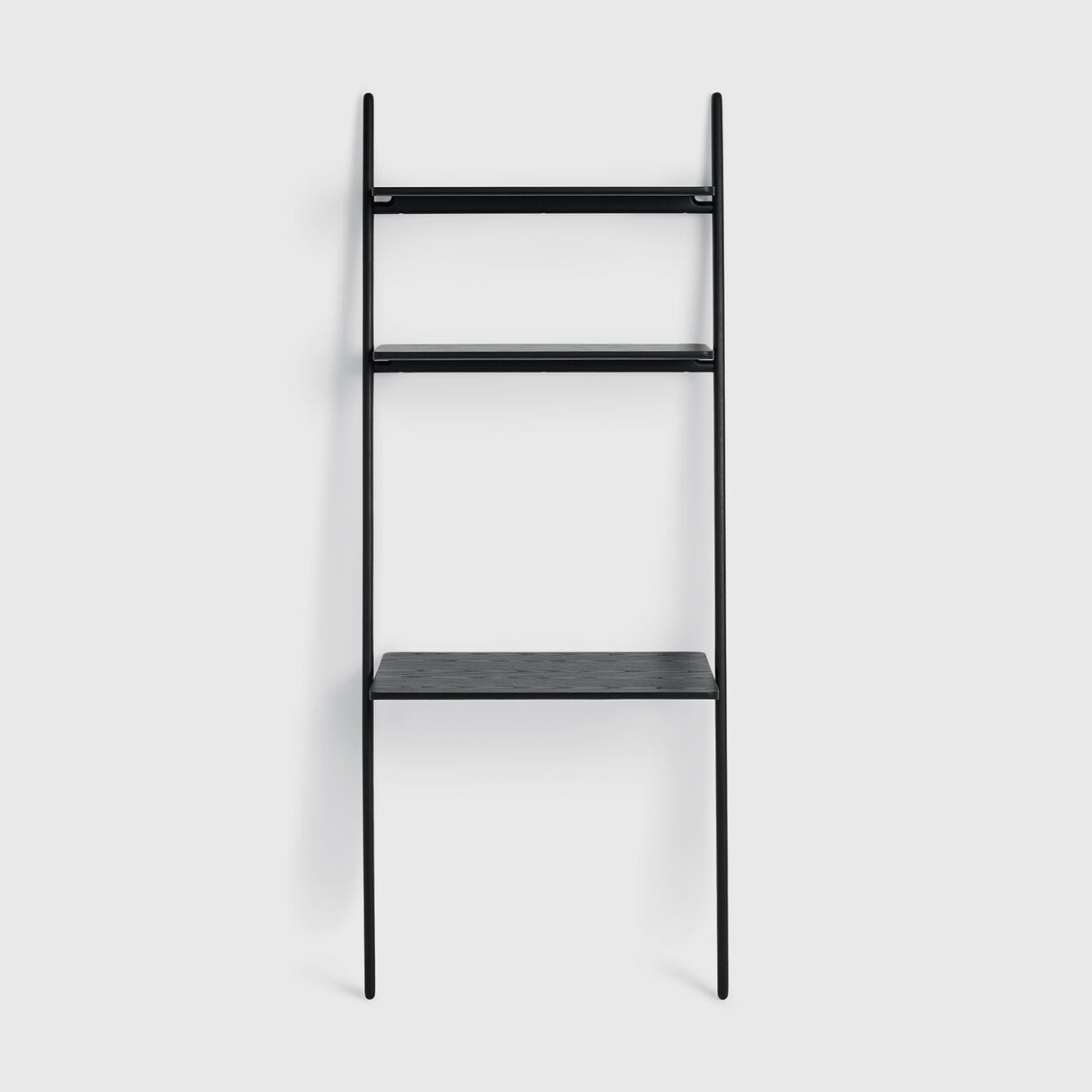 Folk Ladder Desk, Ebonised Ash