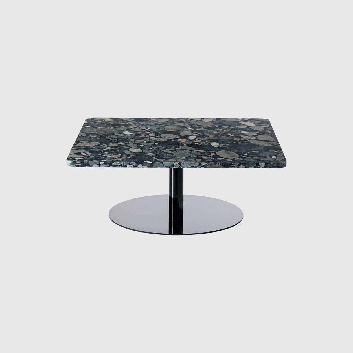 Tom Dixon Flash Table, Square Living Edge