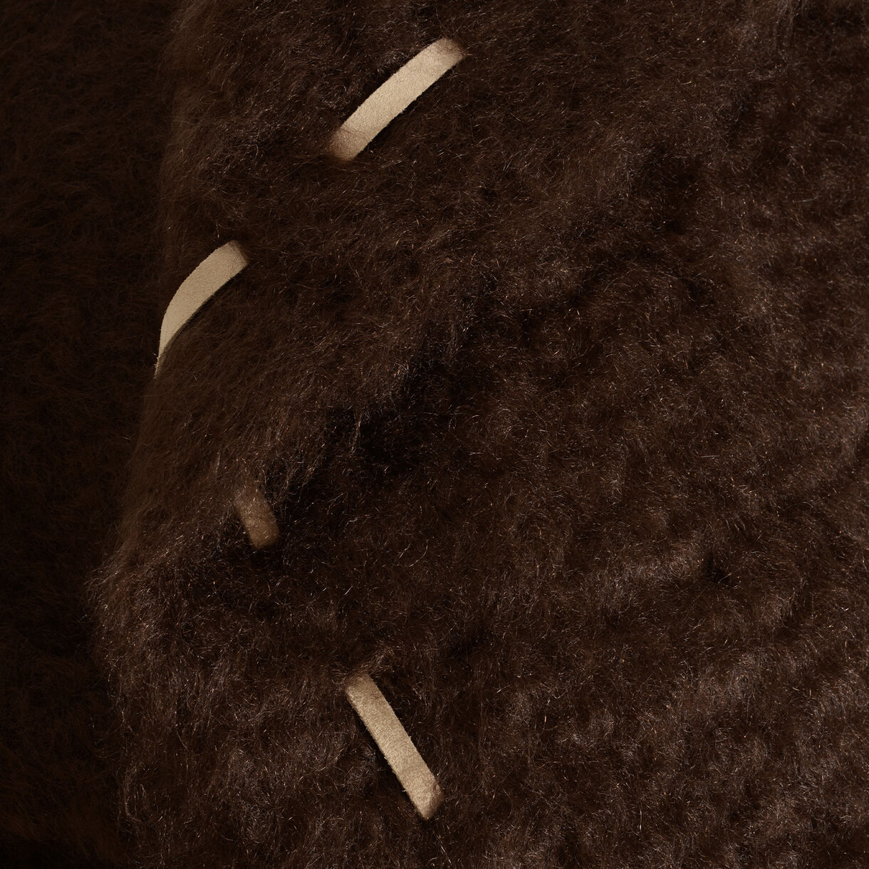 Stitch Blanket, Chocolate