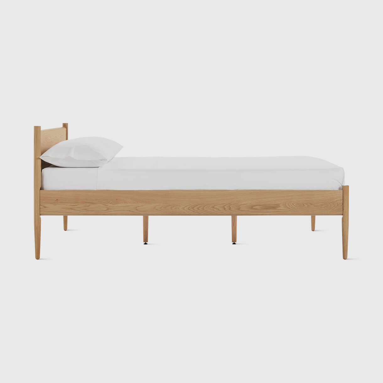 Cove Bed, Queen/King, Oak