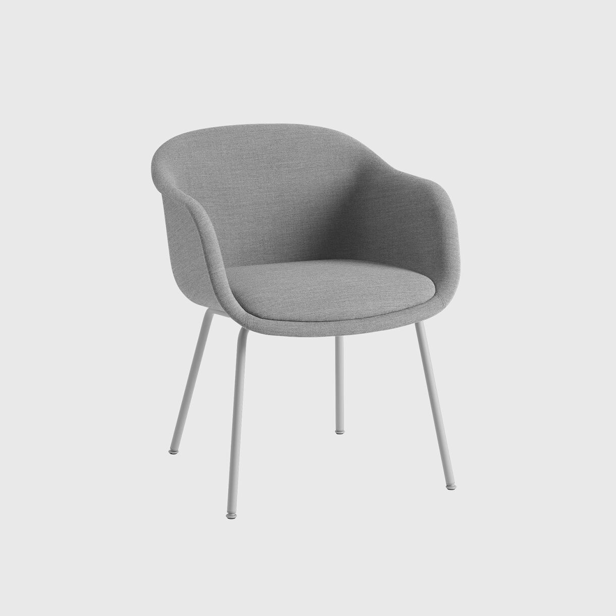 Fiber Conference Armchair, Tube Base