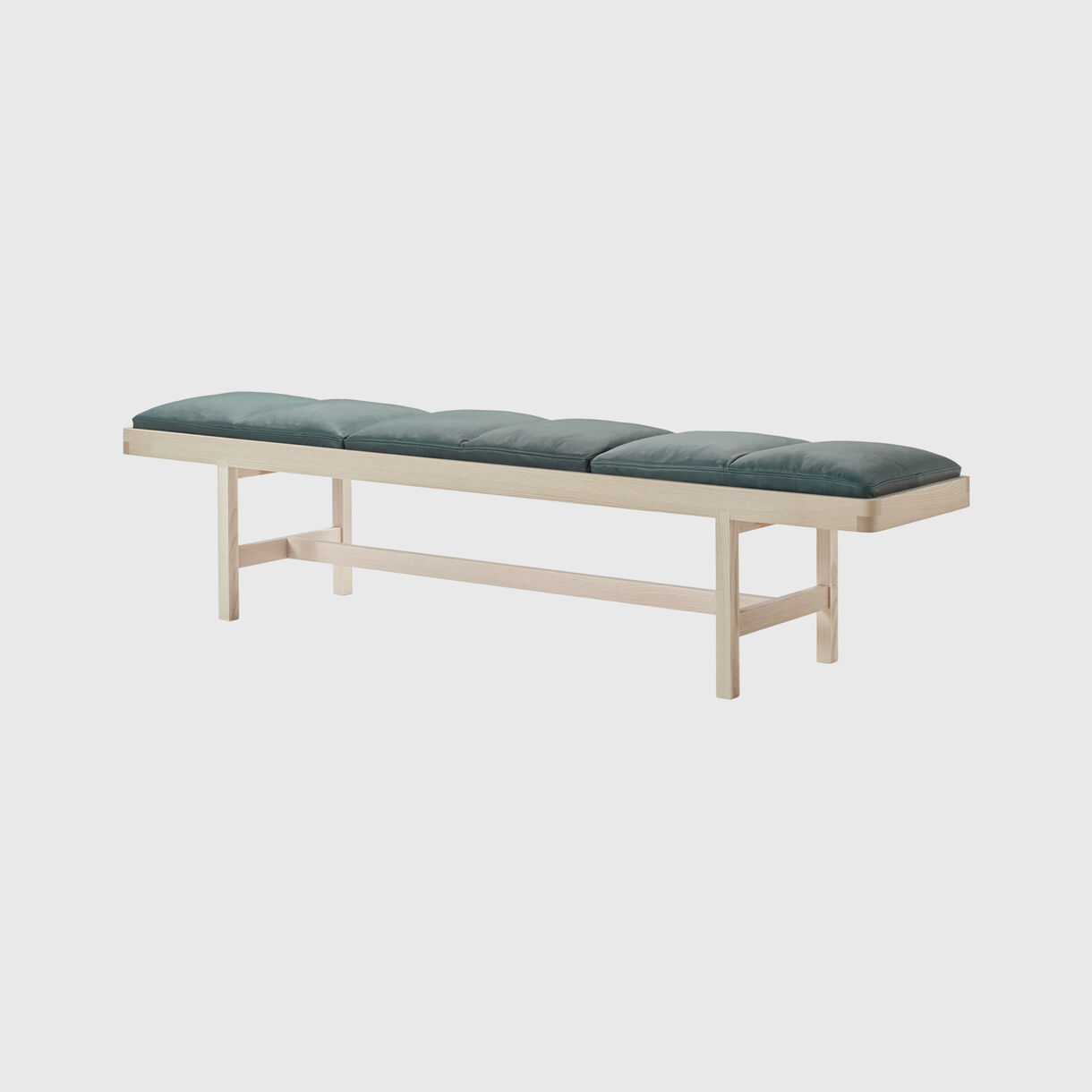 Dining Bench, Ash Leather
