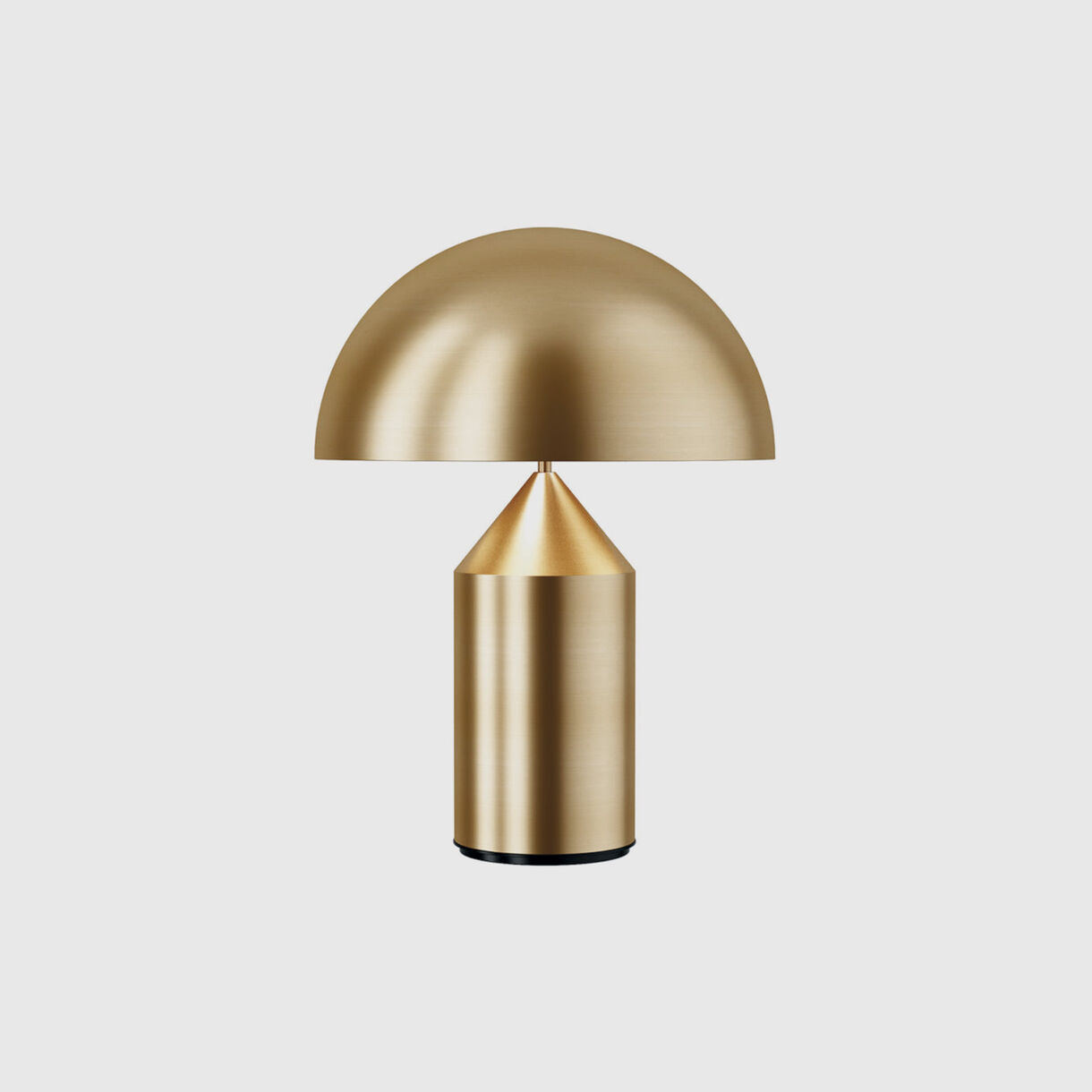 Atollo Table Lamp, Metal, Brass