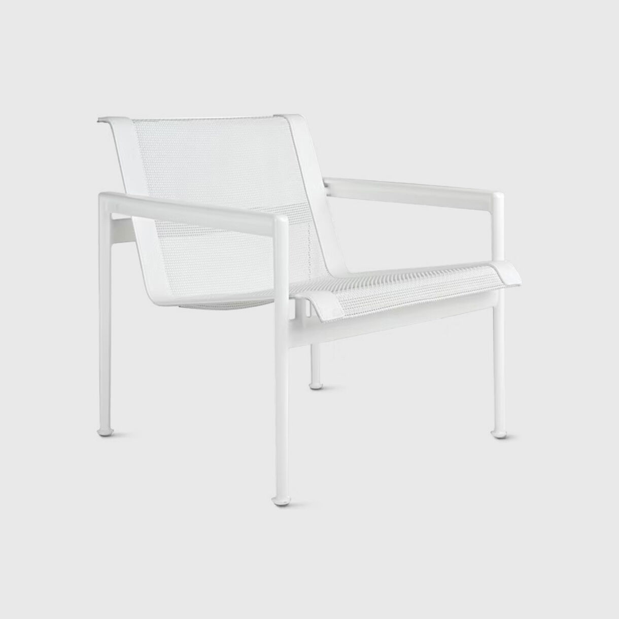 1966 Lounge Chair, White White