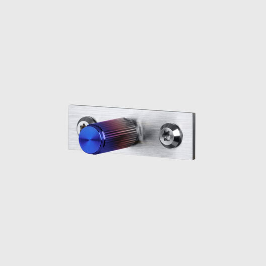 Linear Furniture Knob with Plate