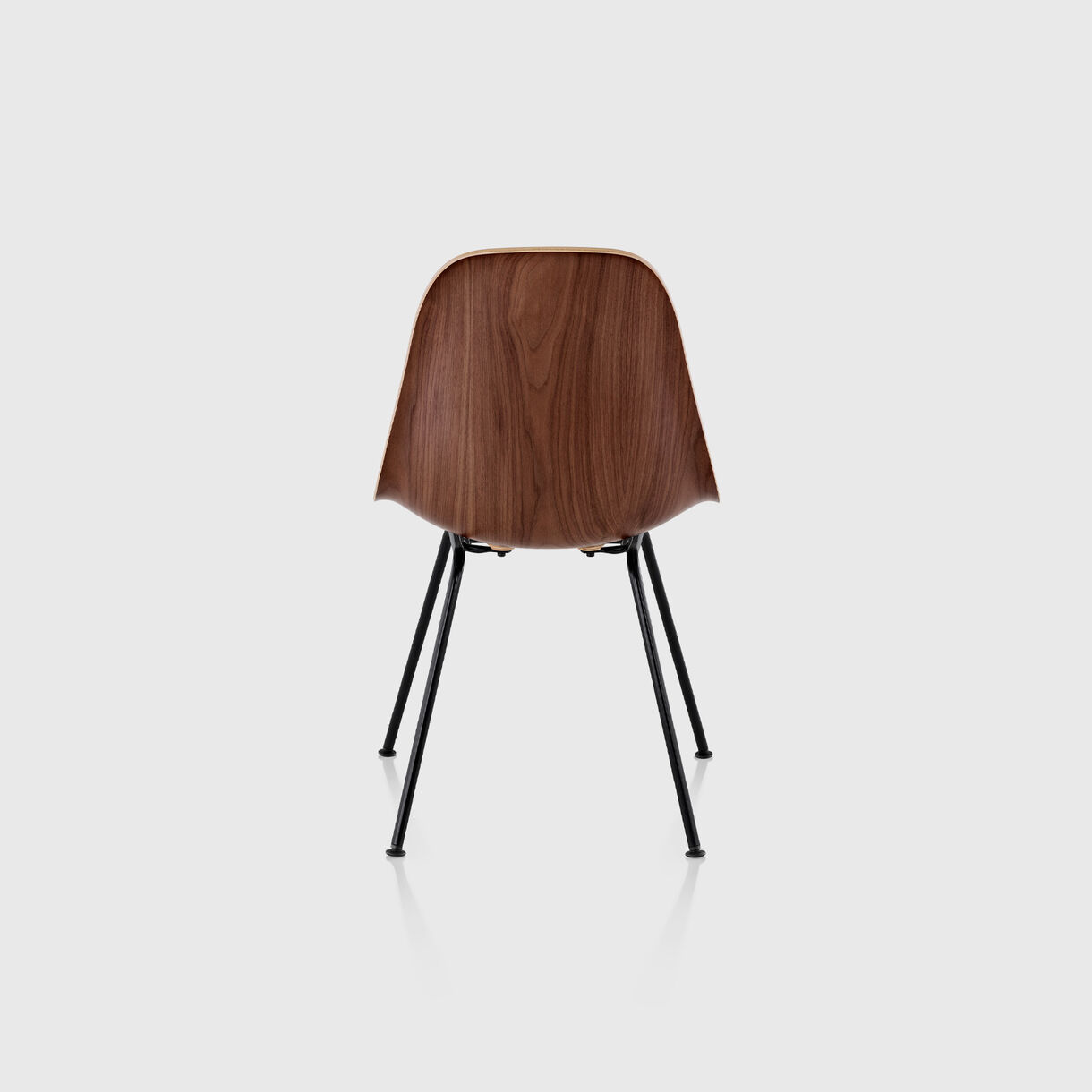 Eames Moulded Wood Side Chair, 4-Leg Base