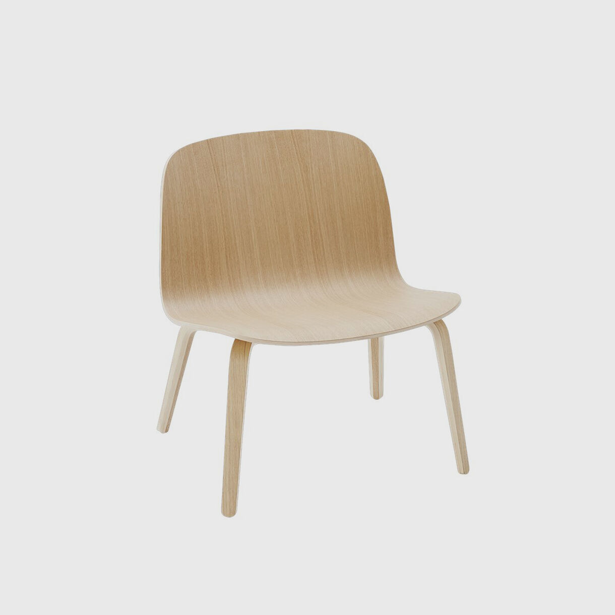 Visu Lounge Chair, Oak