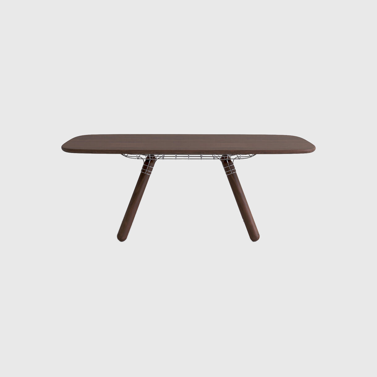 Magnum Desk, 2000, Walnut & Chrome