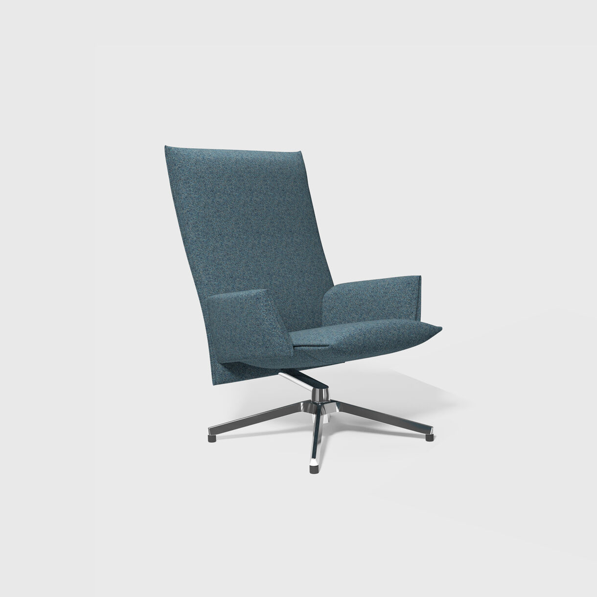 Pilot Highback Chair, Upholstered Arms