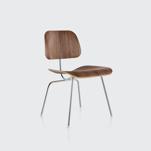 Eames&reg; Moulded Plywood Dining Chair, Metal Base