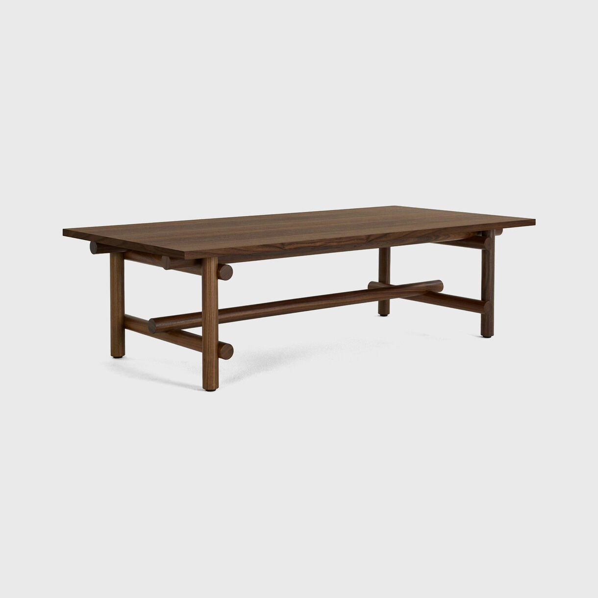 Muecke Coffee Table, Walnut, Quarter Detail