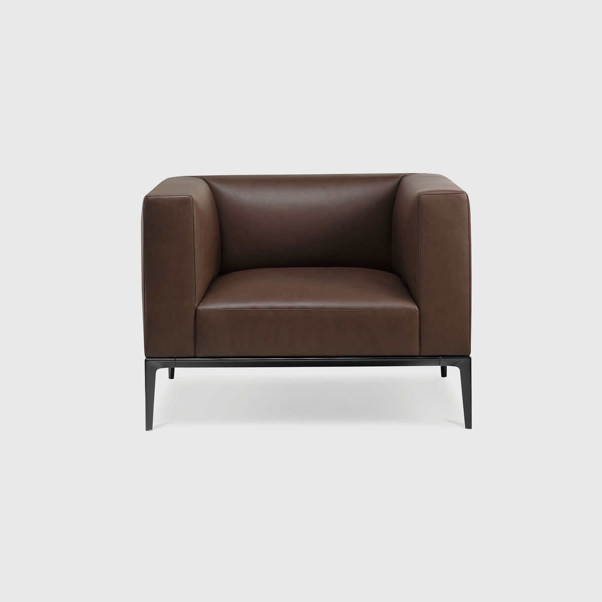 Jaan 781 Armchair, Brown Leather
