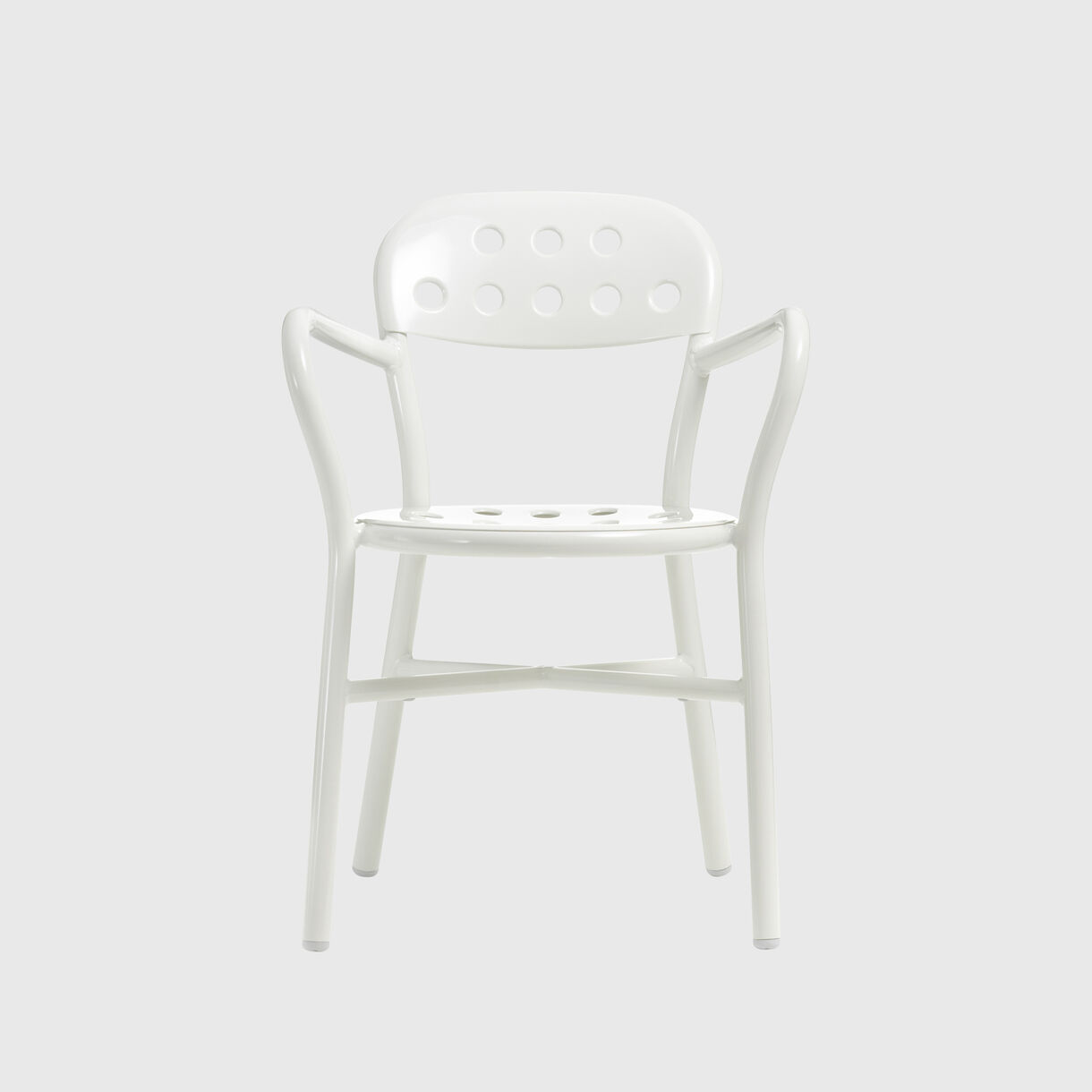 Pipe Armchair, White