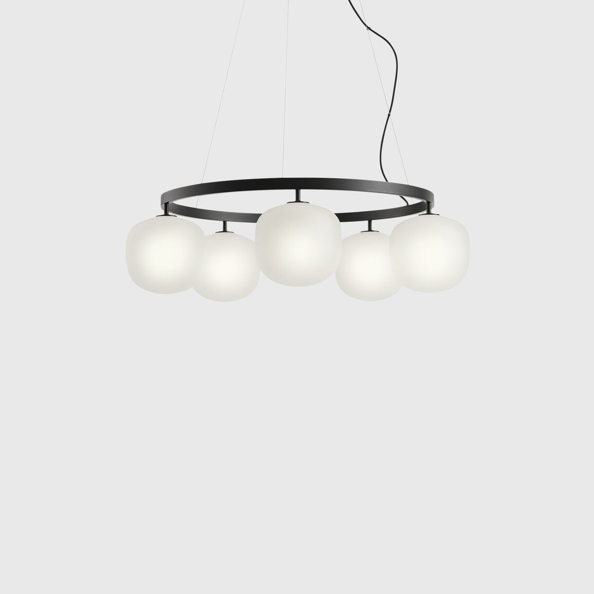 Rime Chandelier, Black