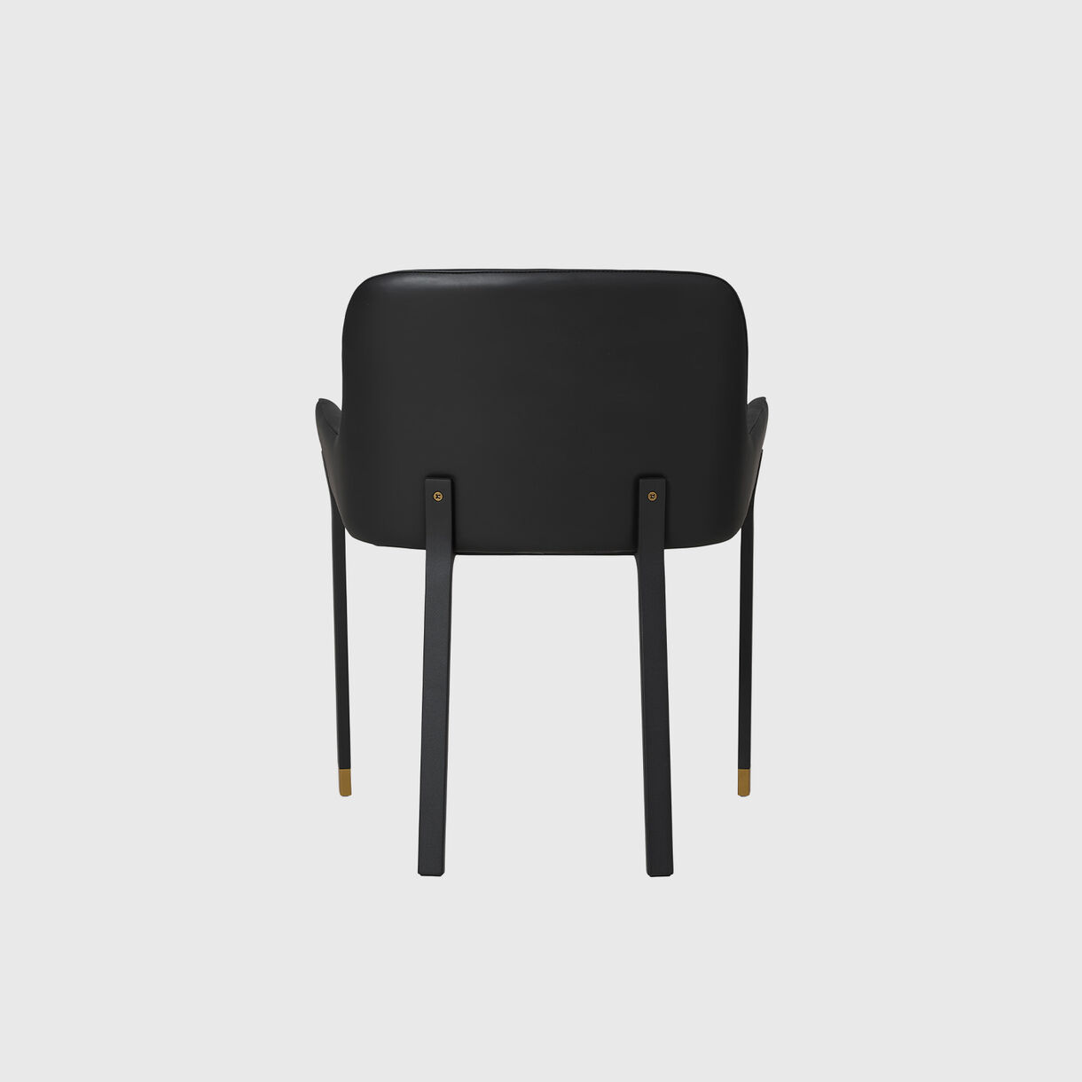 Blink Dining Chair, Bellagio Leather - Black