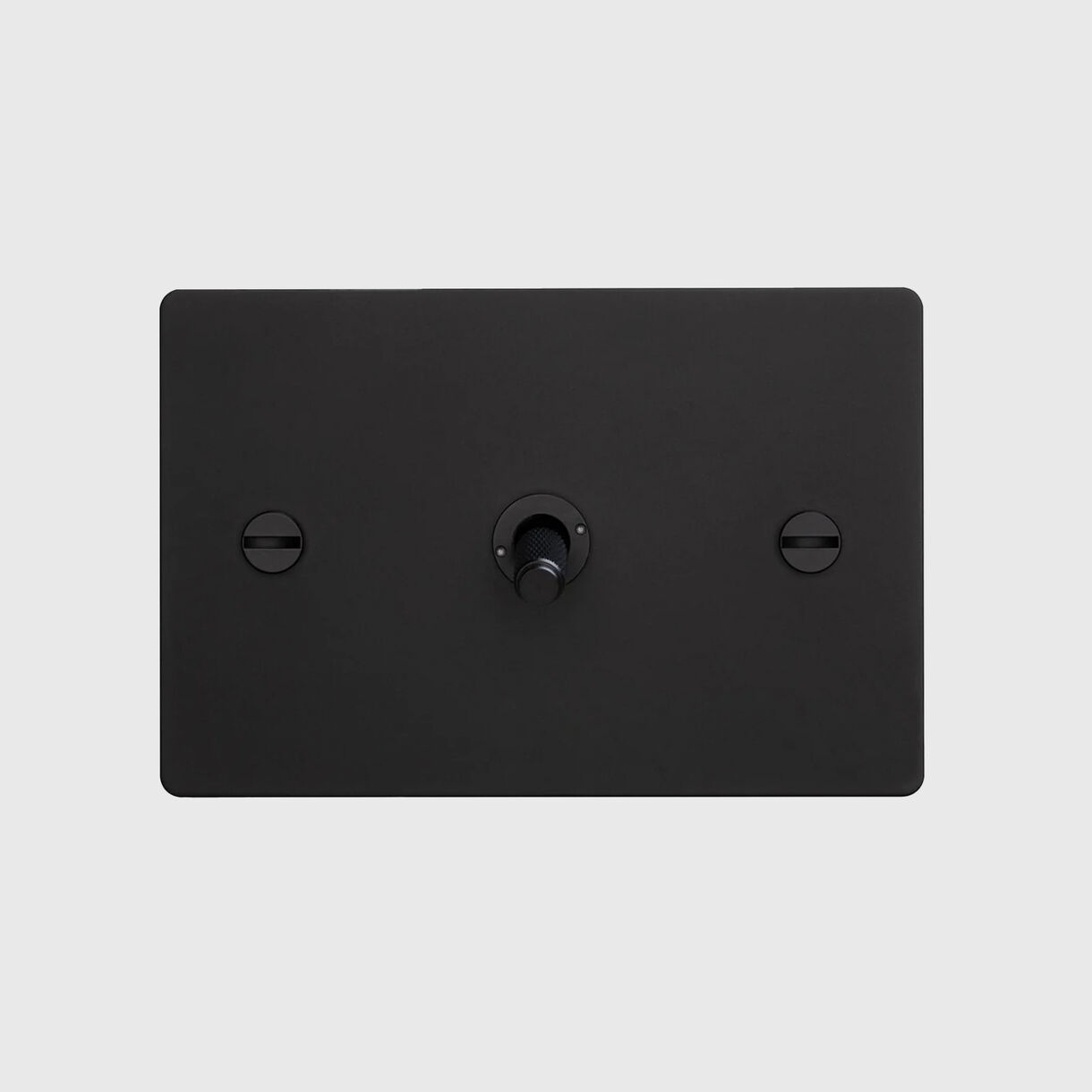 1G Toggle Switch, Cross, without Logo, Black