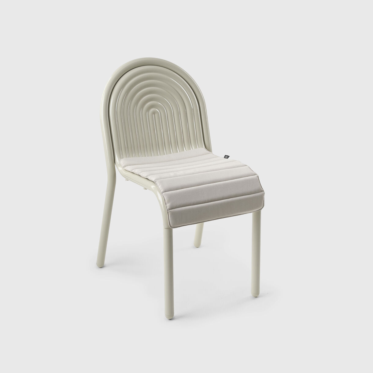 Groove Seat Cushion, Putty