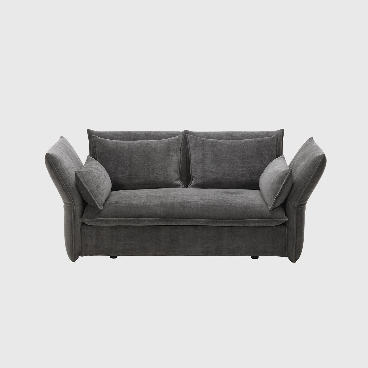 Mariposa Sofa, 2 Seater, Dark Grey