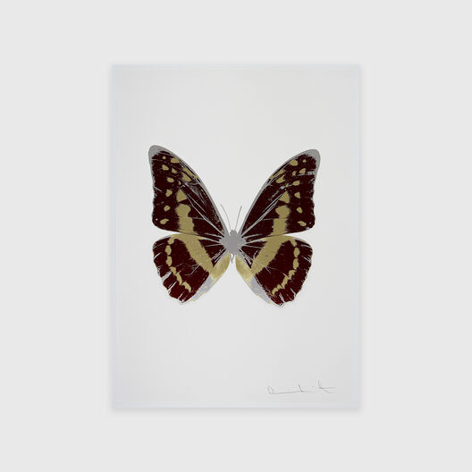The Souls III – Burgundy / Cool Gold / Silver Gloss (2010) - Damien Hirst