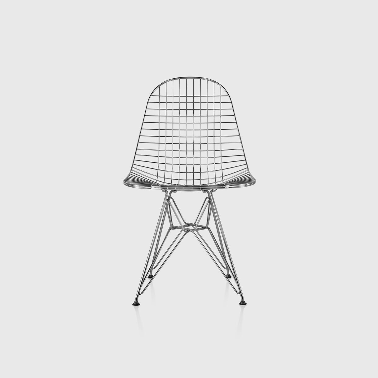 Eames Wire Chair, Wire Base, Chrome