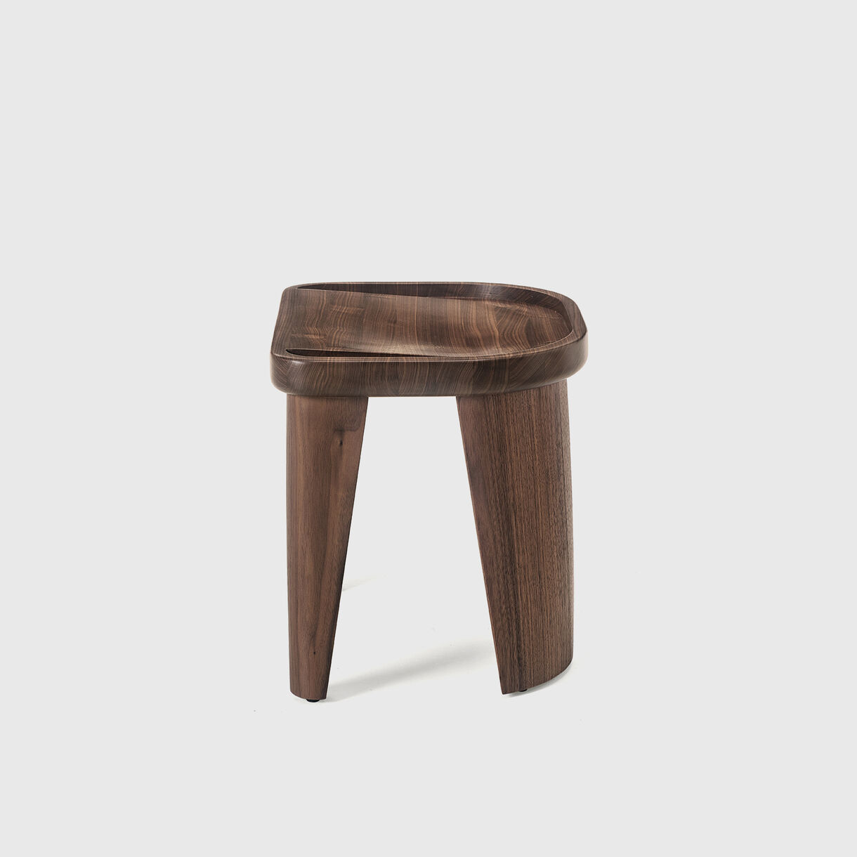 Cluster Stool, Walnut