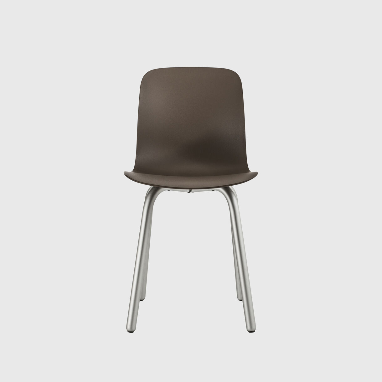 Substance Chair, Aluminium Legs, Grey Beige