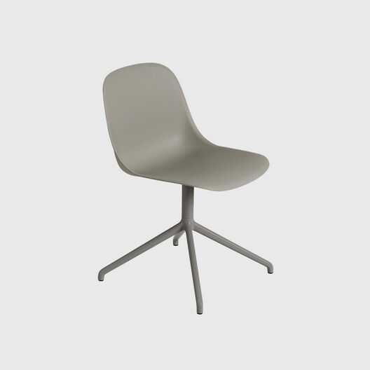 Fiber Side Chair, Swivel Base with 4 Star Base