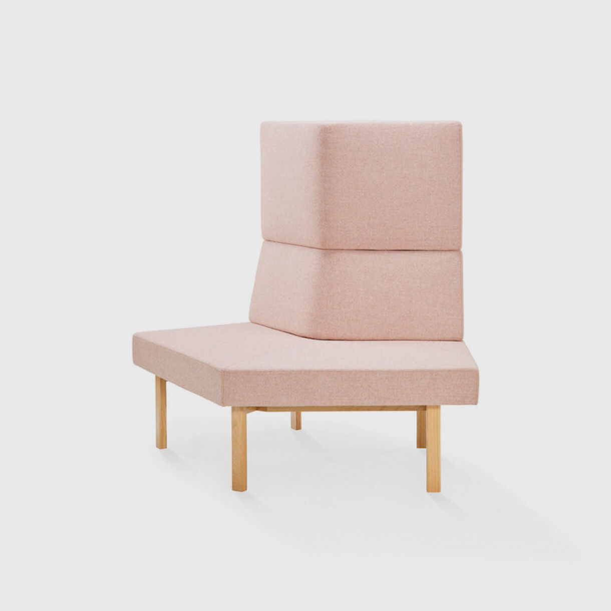 Homework Angled Sofa, Highback