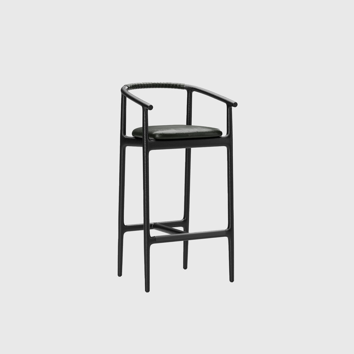 Charlie Stool, Black Oak