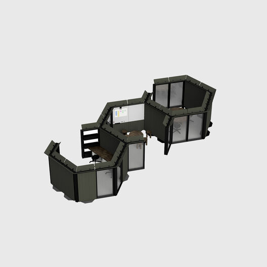 Agile Wall, Honeycomb Configuration