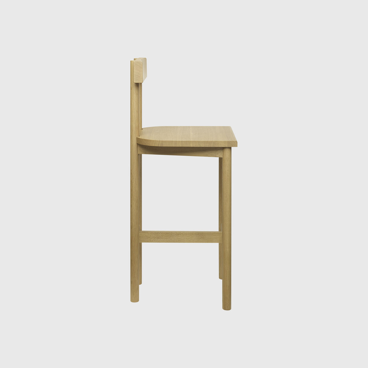 Gamar Stool, Oak