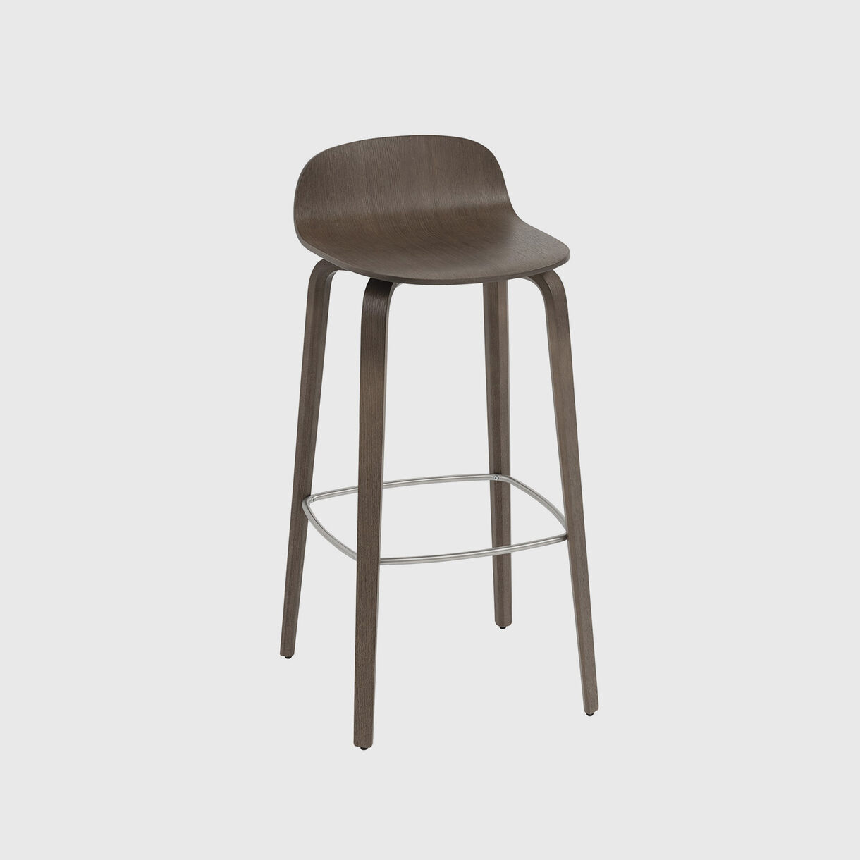 Visu Bar Stool, Dark Brown