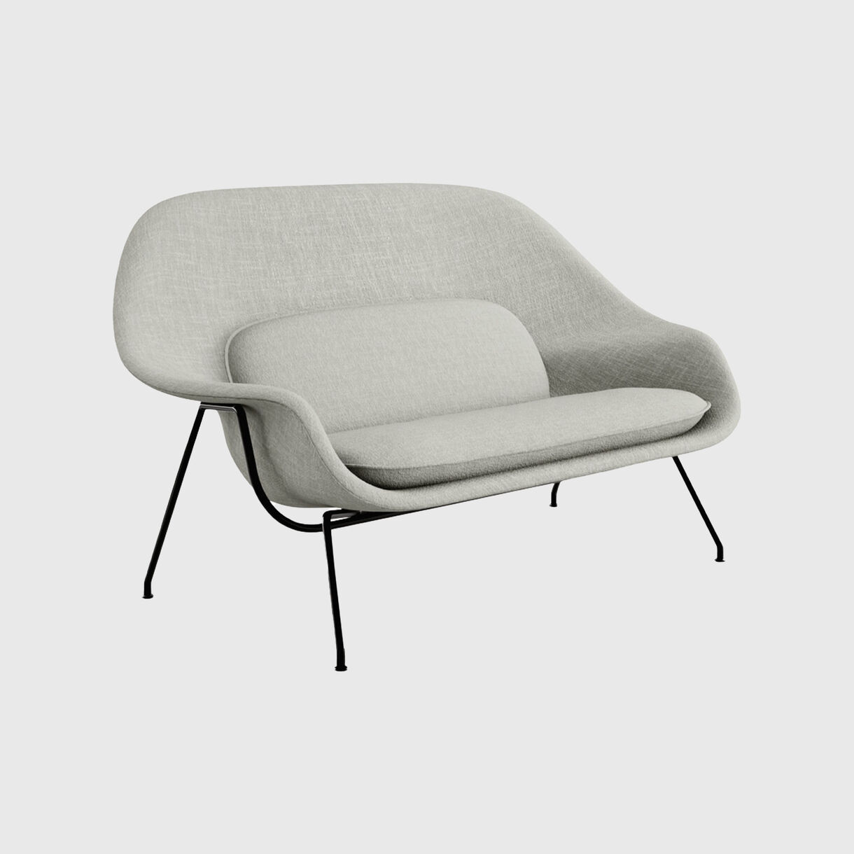 Womb Settee, Grey