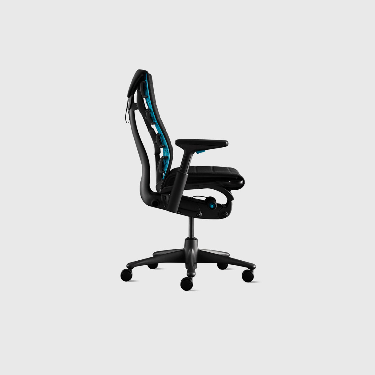 Embody Gaming Chair, Black & Cyan