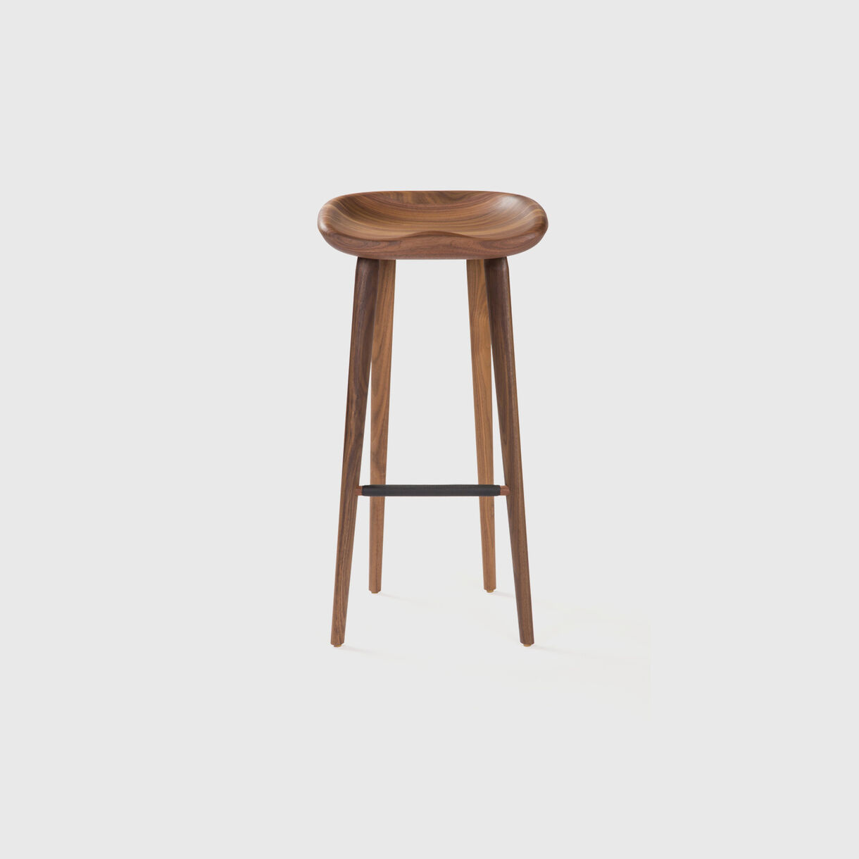 BassamFellows Tractor Bar Stool Living Edge